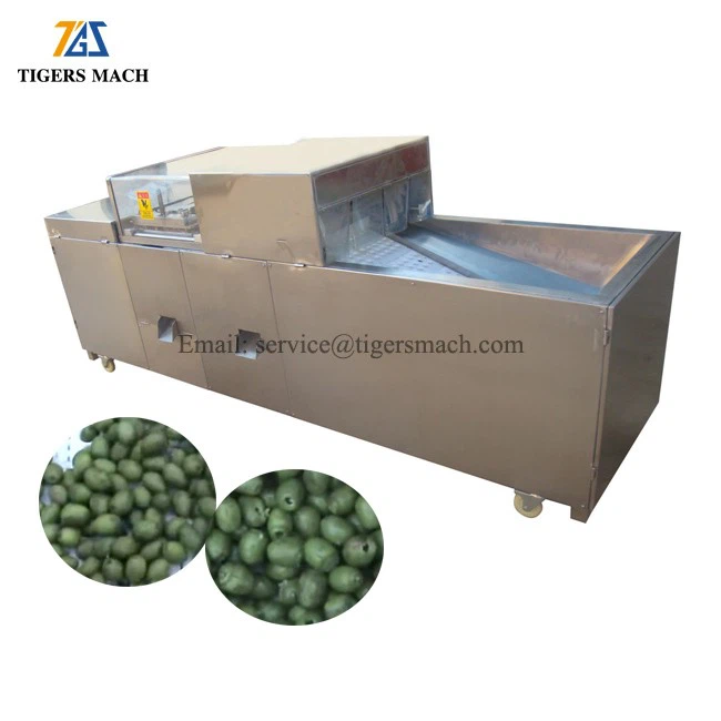 Olive Pitter And Cutter Machine