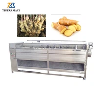 Τζίντζερ Βούρτσα Ξεφλούδισμα Μηχανή